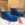Cristian Louboutin Blue Spikes - Tenis Bota Suela Roja