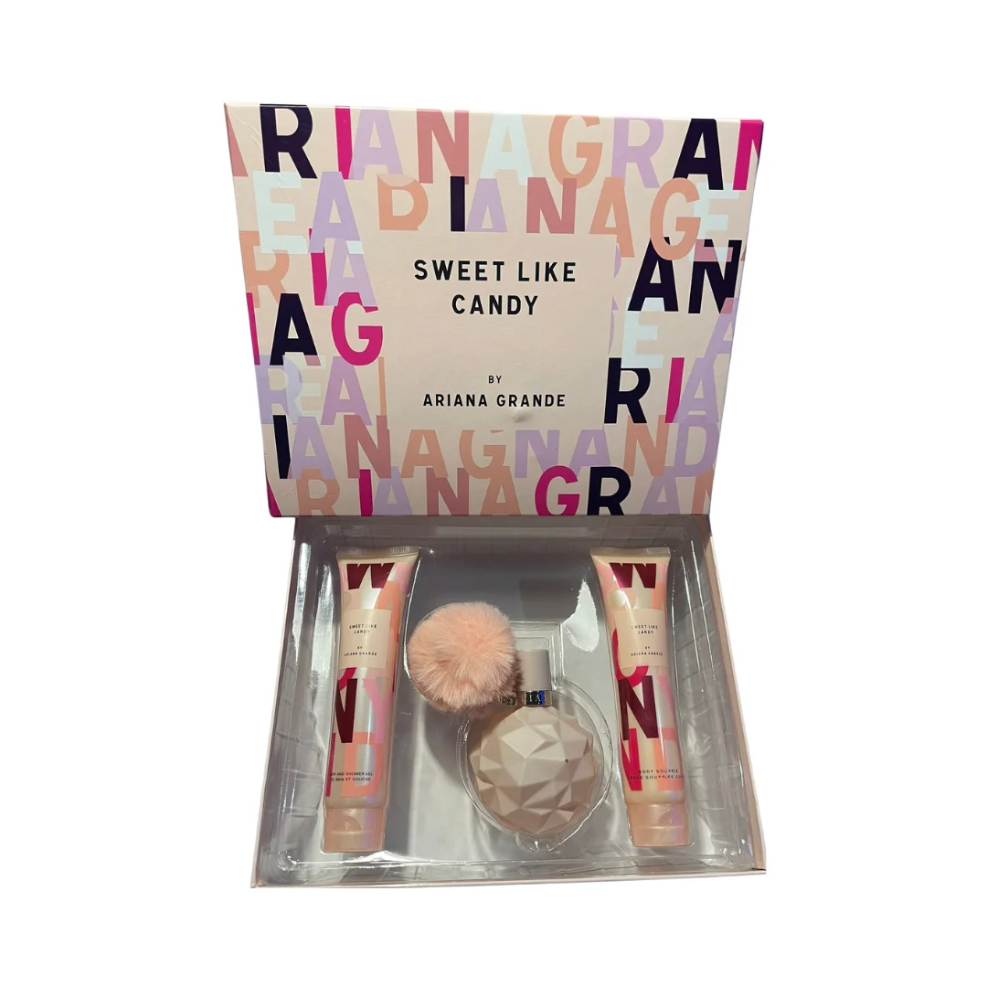 Ariana Grande 'Sweet Like Candy' - Kit Perfume + Cremas Corporales (3pz)