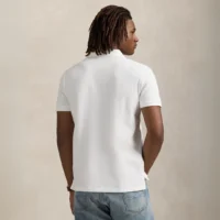 Ralph Lauren Playera Tipo Polo Iconic Mesh - Corte Custom Slim Original