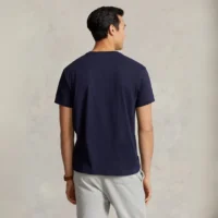 Ralph Lauren Playera Polo Cuello Redondo Pocket – Corte Clásico Original