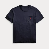 Ralph Lauren Playera Polo Cuello Redondo Pocket – Corte Clásico Original