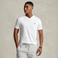Ralph Lauren Playera Polo Cuello V – Corte Clásico Original