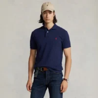 Ralph Lauren Playera Tipo Polo Iconic Mesh – Corte Clásico Original