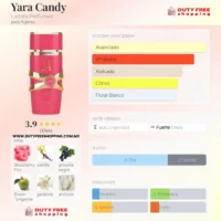 Lattafa YARA Candy – 100ml EDP Perfume Árabe