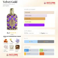 Orientica Velvet Gold Luxury Collection - 80ml EDP UNISEX Perfume Árabe