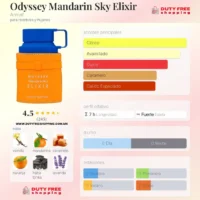ARMAF_Odyssey_MandarinSky_Elixir-NOTAS ARMAF Odyssey Mandarin Sky Elixir - 100ml EDP Limited Edition Perfume Árabe
