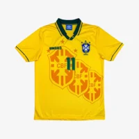 Brasil Mundial 1994 Bebeto #7 - Jersey Fut Retro Manga Corta
