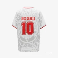 JerseyRetro_DRG98-3 México Mundial 1998 L. Garcia #10 - Jersey Fut Retro Manga Corta