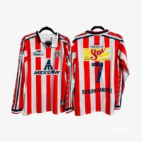 CHIVAS 1998 R. Ramirez #7 - Jersey Fut Retro Manga Larga