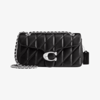 COACH Tabby 26 Bolsa de Hombro/Crossbody - Negra Acolchada