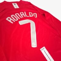IMG_20260326_125108-Photoroom Manchester United 2009 Ronaldo #7 - Jersey Fut Retro Final Champions Manga Larga