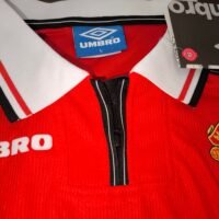 IMG_20260326_125515 Manchester United 1998 Beckham #7 - Jersey Fut Retro Manga Larga