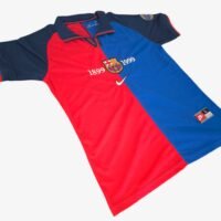 Barcelona 1999 - Jersey Fut Retro Manga Corta