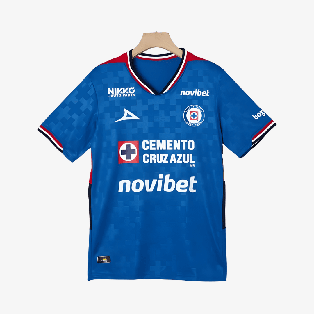 JerseyRetro_CZ2526-1 Jersey Cruz Azul Local Pirma 2024-2025 – ¡OFERTA!