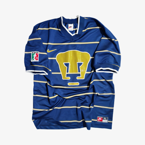 PUMAS 1997 Campos #1 - Jersey Fut Retro Manga Corta