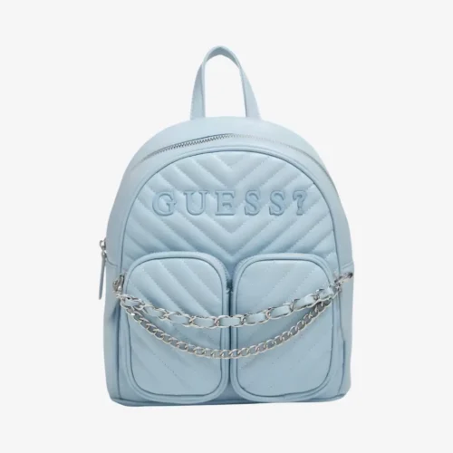 Mochila_GUESS_Azul-1 GUESS Mochila Cassie Quilted - Azul Acolchada