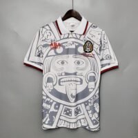 Jersey retro México 1998 ABA Sport – Visitante Blanco Francia 98