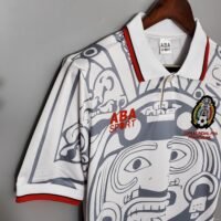 Jersey retro México 1998 ABA Sport – Visitante Blanco Francia 98