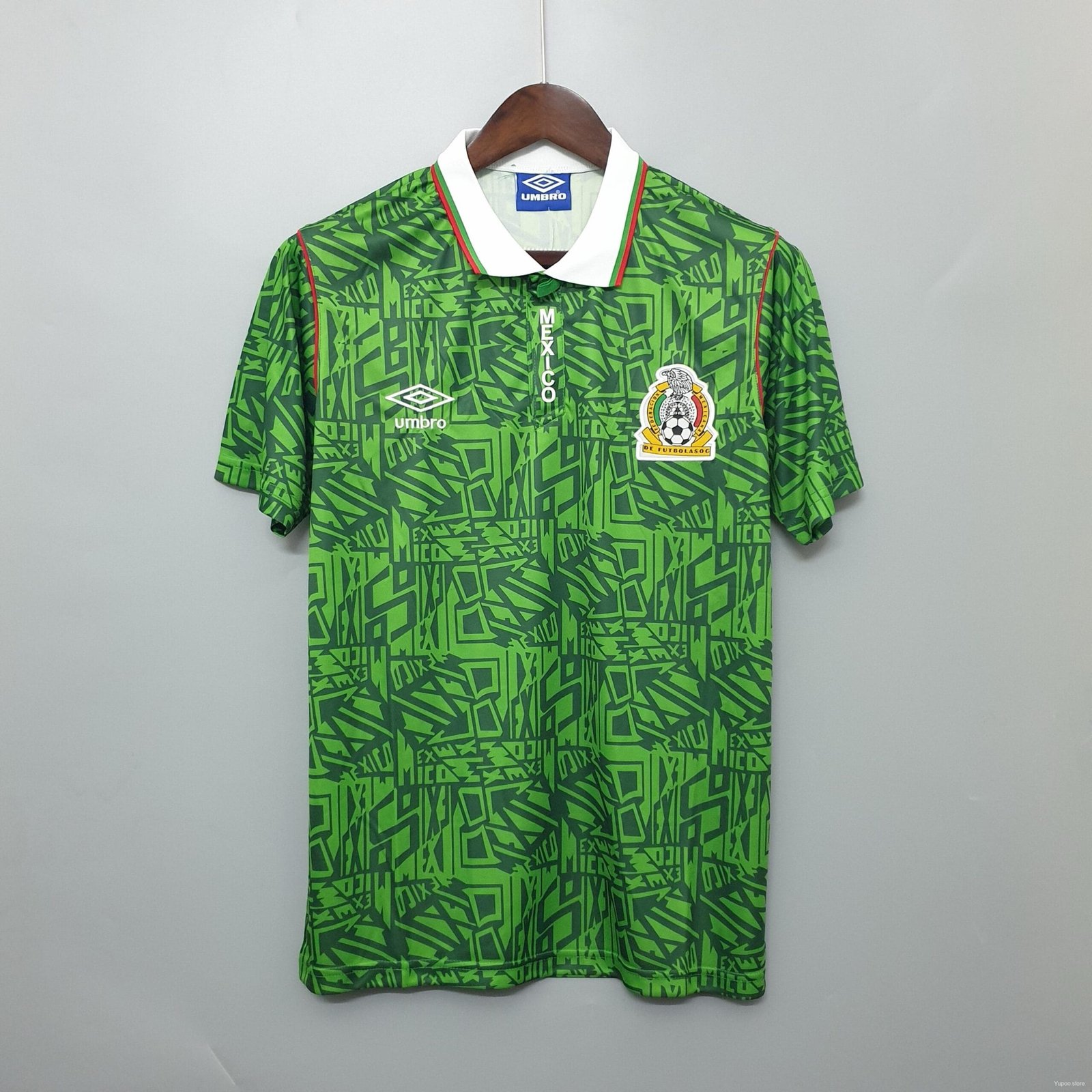 Jersey México 1994 Umbro – Local Mundial USA 94