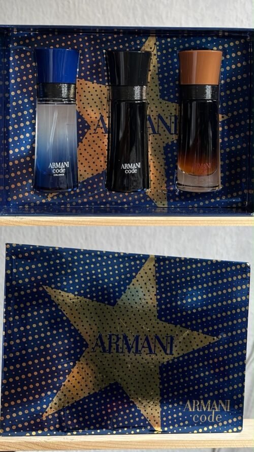 3481902d-a35d-454a-b788-1af6a3f38564 Set Giorgio Armani Code 3 Piezas - Colonia + Code + Profumo - 3x30ml hombre
