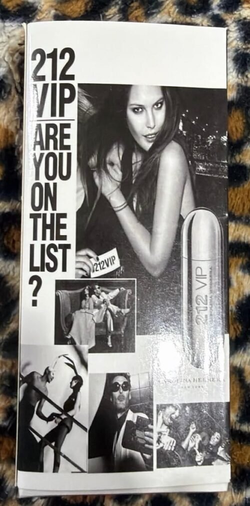 212 VIP Carolina Herrera EDP Original - Are You On The List? 80ml-mujer