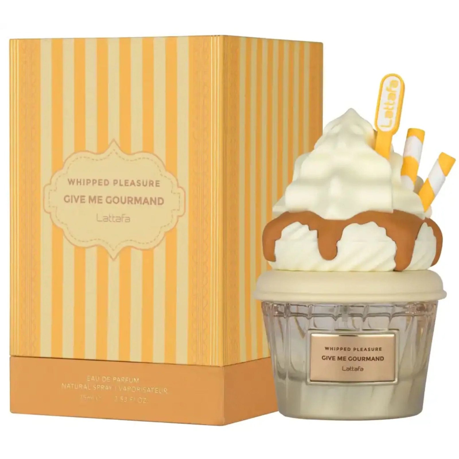 Lattafa Whipped Pleasure Give Me Gourmand EDP 75ml. Oriental Vainilla-mujer