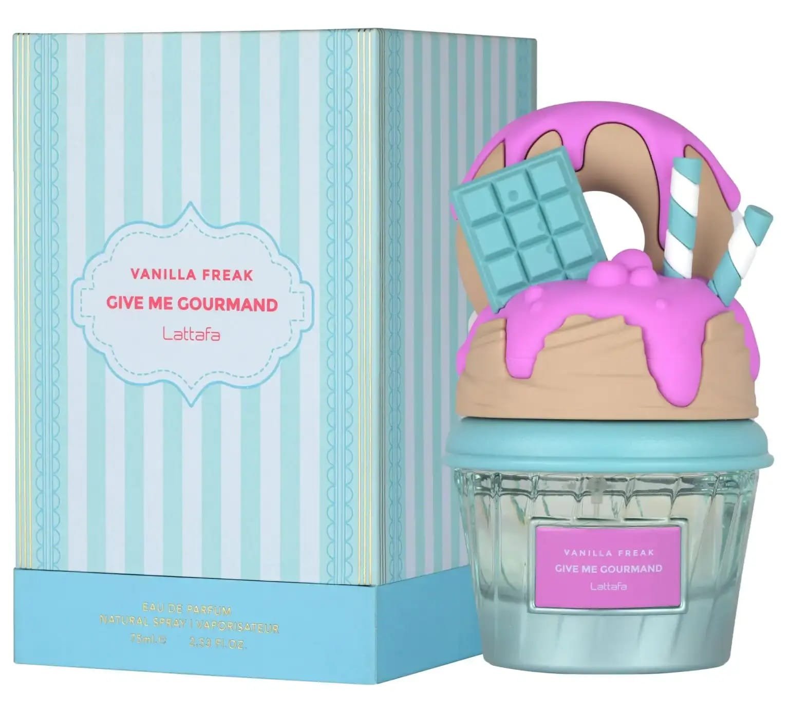 LATTAFA VANILLA FREAK GIVE ME GOURMAND EDP 75ml-mujer