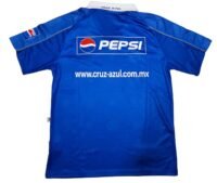 Jersey Cruz Azul Local 2001-2002 Retro FILA - Edición Final Libertadores - Cemento Cruz Azul