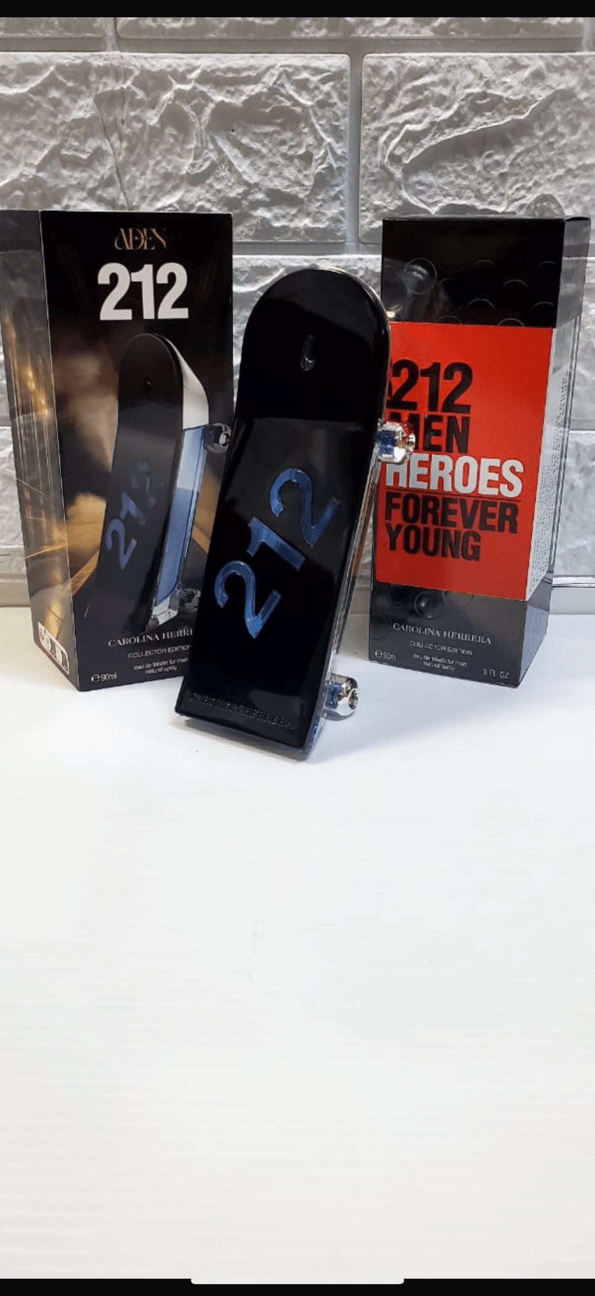 img_2988 Carolina Herrera 212 Men Heroes Forever Young EDT 90ml - Collector Edition Original